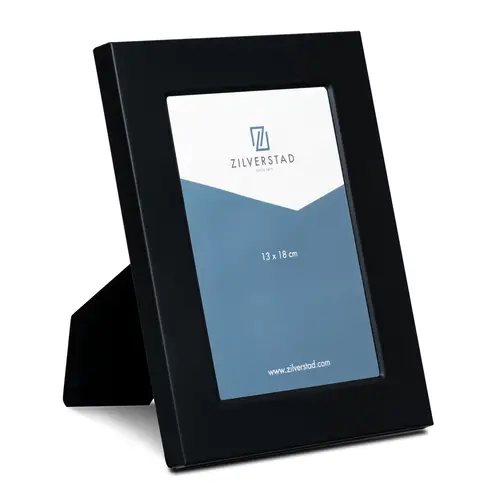 Zilverstad Lyon 13x18 cm schwarz-matt Metallrahmen zum Hängen und Stellen