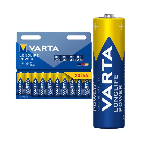 Varta Longlife Power Mignon AA/LR6 20-er Pack Batterie