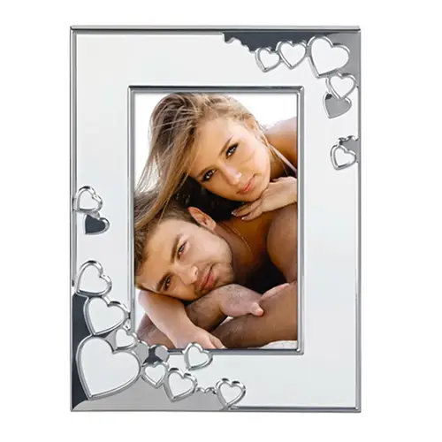 Hama Cape Coral weiß, 13x18 cm, Portraitrahmen, aus Metall