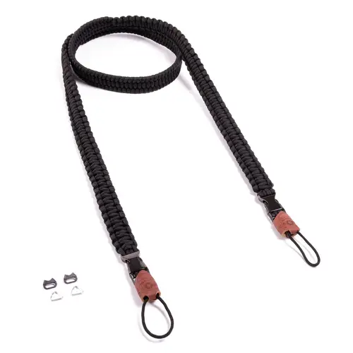 C-Rope Traveler Paracord silent black 140 cm Kameragurt