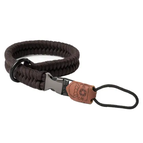 C-Rope Claw Paracord Kamera dark coffee 30 cm Handschlaufe