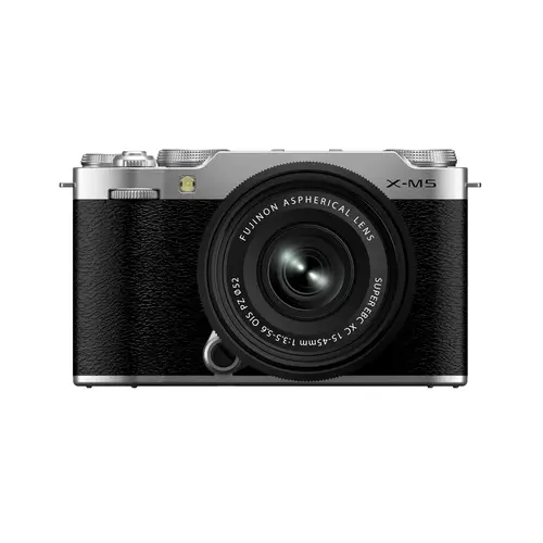 FUJIFILM X-M5 silber+XC 3,5-5,6/15-45mm OIS PZ, Kamerakit