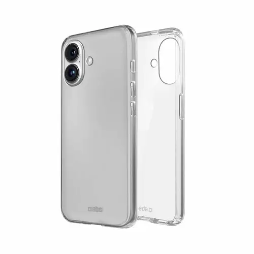 SBS Skinny Cover iPhone 16 Plus transparent, Smartphone-Hülle
