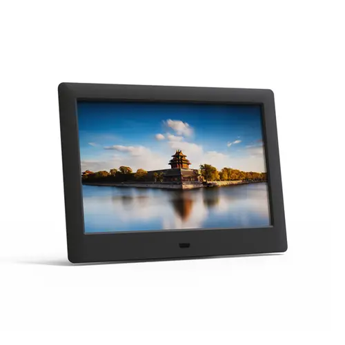 Braun DigiFrame 81 Slim 8' (20,3cm) schwarz, Digitaler Bilderrahmen"