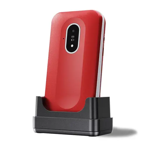 Doro Leva L20 Mobiltelefon rot-weiß