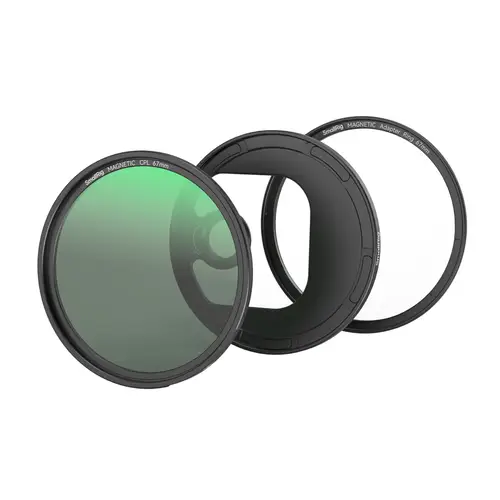 SmallRig 4728 Attachable CPL Filter mit T-Mount Filter Adapter 67 mm