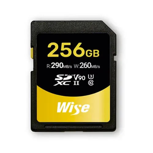 Wise SDXC UHS-II V90 256 GB Speicherkarte