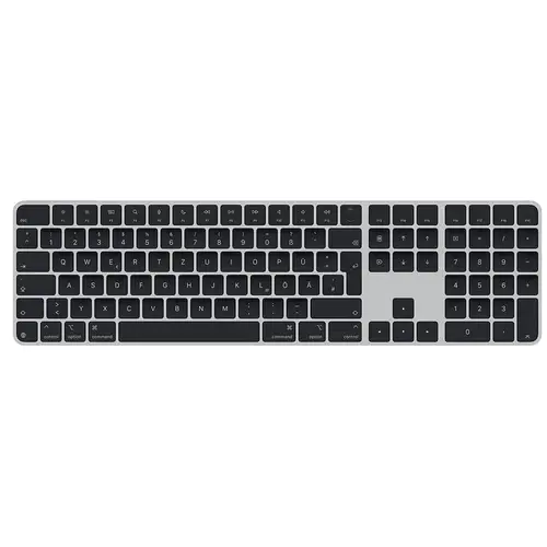 Apple Magic Keyboard mit Touch ID sil/sw Tasten, Ziffernblock m. Apple Chip, DE