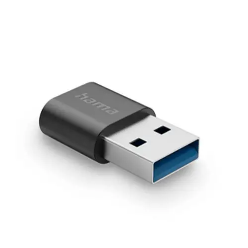 Hama USB-Adapter, USB-A Stecker auf USB-C Buchse