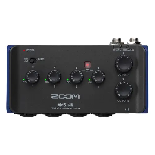 Zoom AMS-44 Audio Interface für Musik & Streaming