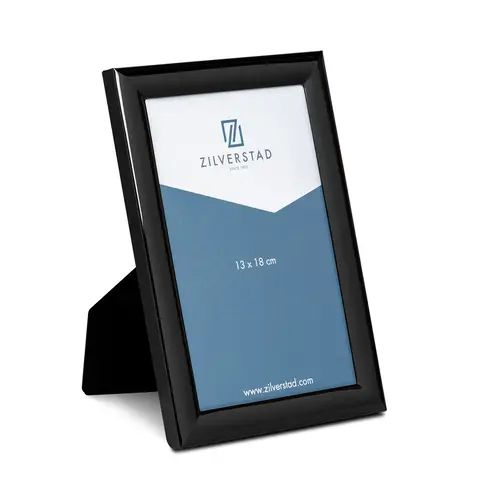 Zilverstad Lille 13x18 cm schwarz glanz Porträtrahmen aus Kunststoff