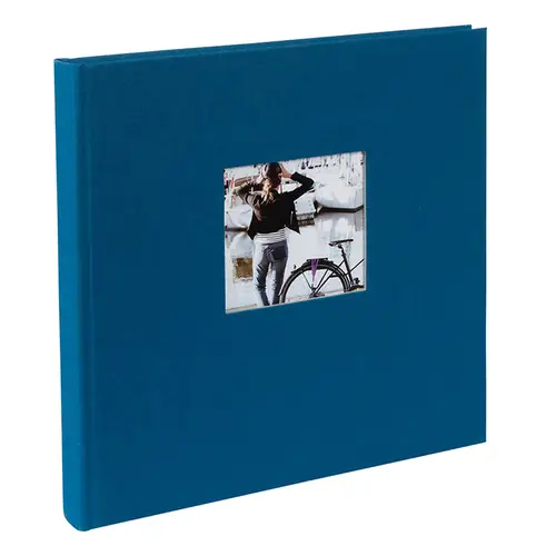Goldbuch Bella Vista 30x31 cm, 60 weiße Seiten, petrol, Buchalbum
