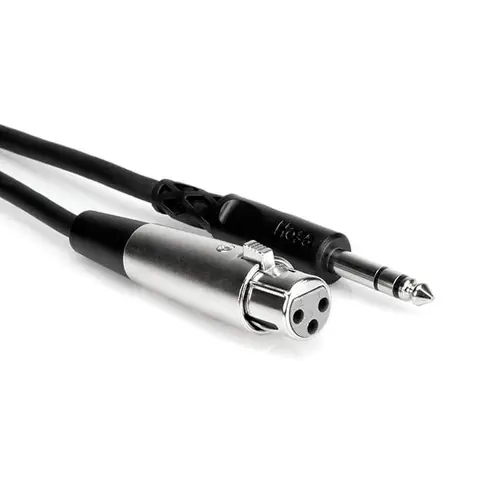 Hosa STX-105F Verbindungskabel sym. XLR3F to 1/4 in TRS, 5 ft