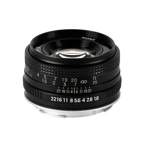 NONS 1,8/50 mm Canon FD EF-Mount Objektiv