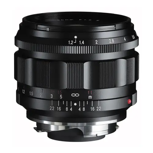 Voigtländer Nokton 1,2/50 mm II VM, asphärisch, schwarz, Objektiv