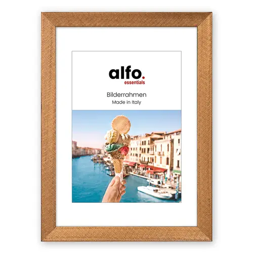 alfo. Gela 13x18 cm bronze, Holzrahmen