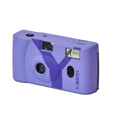 YASHICA MF-1 Snapshot Art Cam. lavendel Y Edition inkl. 400/24 Film