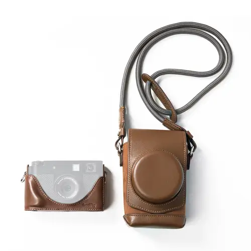 SmallRig 5218 Ledertaschen-Kit braun für FUJIFILM X half