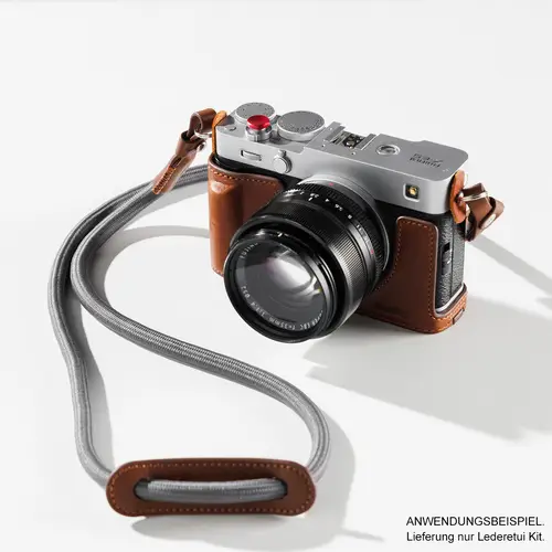 SmallRig 5449 Ledertaschen-Kit braun für FUJIFILM X-E5