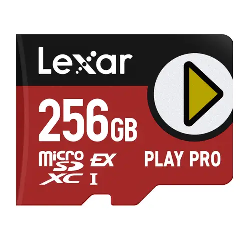 Lexar PLAY Pro microSDXC 256GB Express up to R900/W600MB/s (104MB/s with UHS-I)