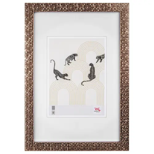 Walther Mosaic rosegold 13x18 cm, Designrahmen