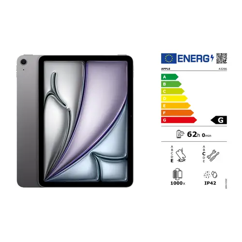 Apple iPad Air 11 M3 Wi-Fi 512 GB space grau, Tablet (A3266)