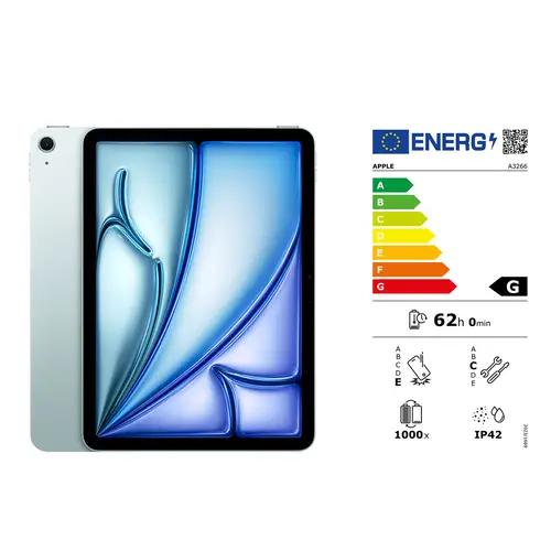Apple iPad Air 11 M3 Wi-Fi 1 TB blau, Tablet (A3266)