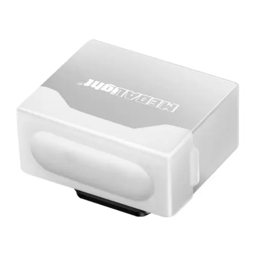 anTon MEDALIGHT Flash F1 Chrome, wiederaufladbarer Mini-Kamerablitz