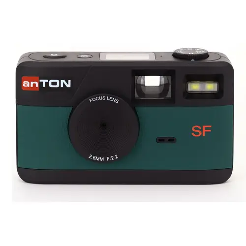 anTON K1 Screen Free grün, dig.Kamera ohne Display, inkl. 4GB Micro SD Karte