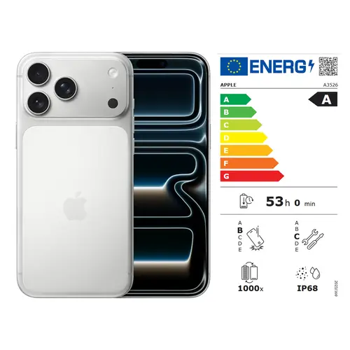 Apple iPhone 17 Pro Max silber 256 GB (A3526)