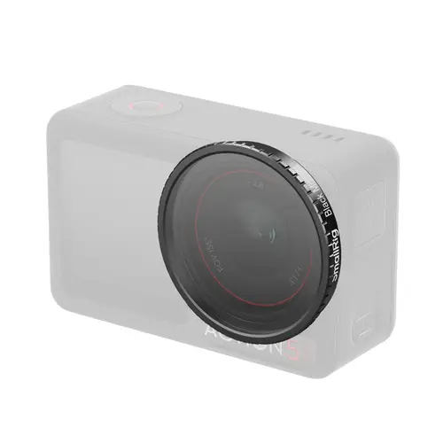 SmallRig 5836 Anbringb. 1/4 Effekt Schw. nebelfilter f. DJI Osmo Action 5 Pro / 4