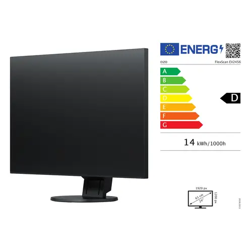 Eizo EV2456-BK FlexScan 61 cm (24,1') sw Office-Monitor"