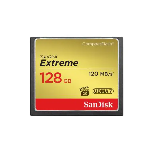 SanDisk 128 GB CompactFlash Extreme