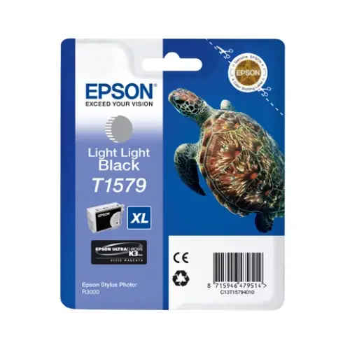 Epson T1579 light light black Tinte UltraChrome K3 für Epson Stylus R3000
