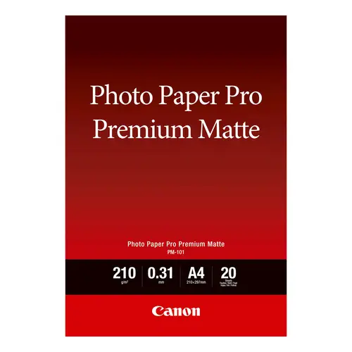 Canon PM-101 Pro Premium Matt Papier A4, 20 Blatt 210g/m²