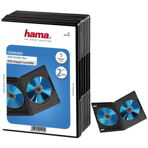 Hama DVD Leerhülle 5er Pack