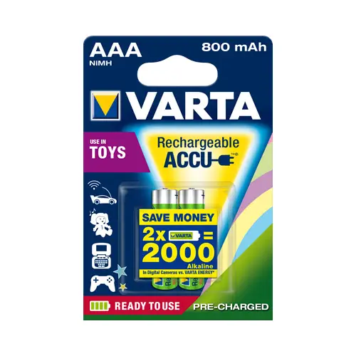 Varta Ready to Use Akku Micro 2er Blister (AAA/HR03)