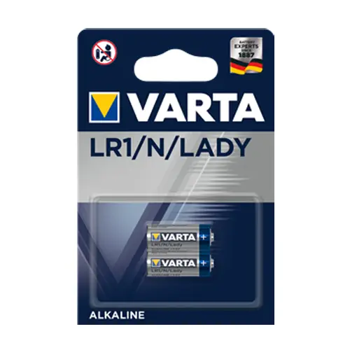 Varta Electronics Lady (N/LR-1) 2er Bl. Knopfzelle