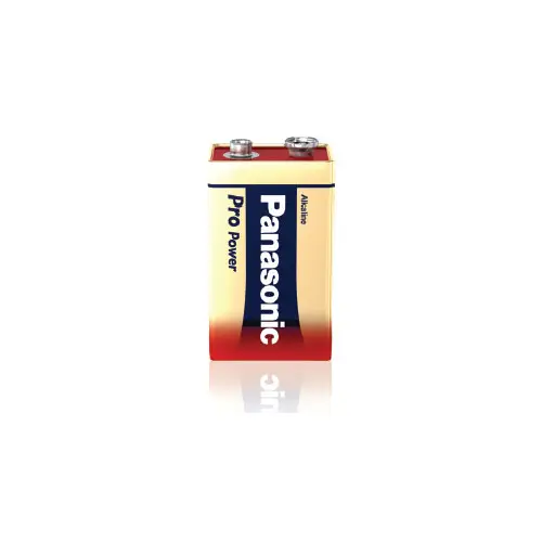 Panasonic 9V Block (6LR61) ProPower Batterie