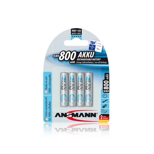 Ansmann maxE Akku Micro (AAA/HR03) 4er Blister