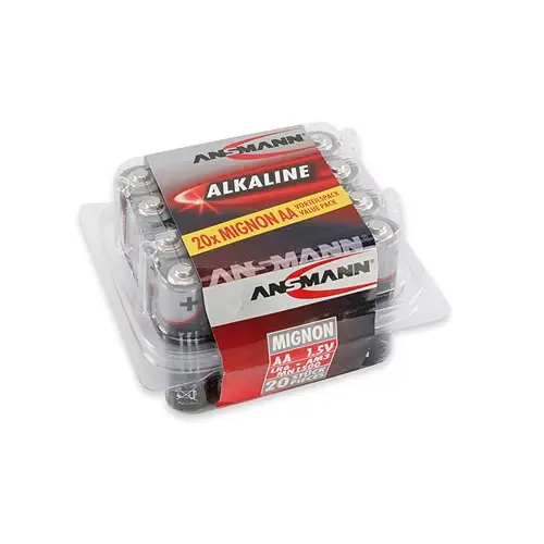 Ansmann Alkaline Mignon AA/LR6, 20er Box