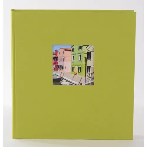 Goldbuch Bella Vista 25x25 cm grün, 60 weiße Seiten, Buchalbum