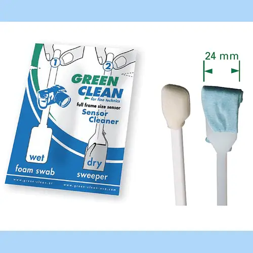 Green Clean WET Foam & DRY Sweeper Reinigungsstäbchen 24mm 4er Pack