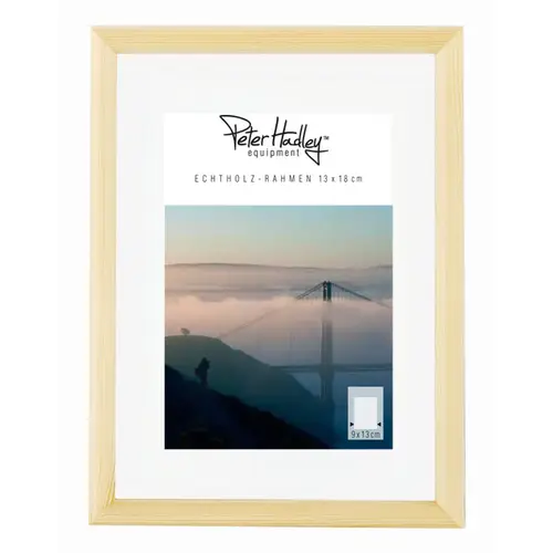 Peter Hadley Rondo 9x13 cm, natur, Holzrahmen