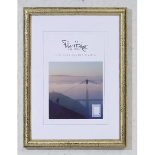 Peter Hadley Rondo 30x40 cm, gold, Holzrahmen