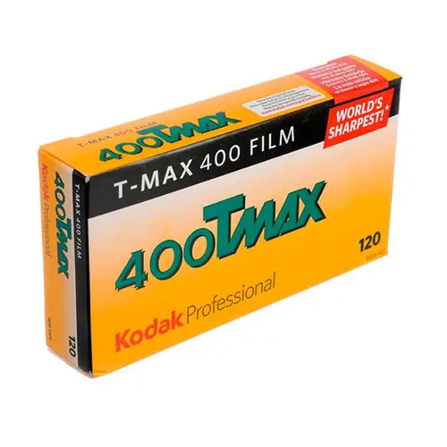 Kodak T-Max TMY 400 120 5er Pack SW-Rollfilm