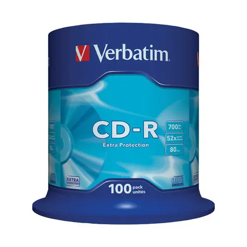 Verbatim CD-R Extra Protection 100er Spindel