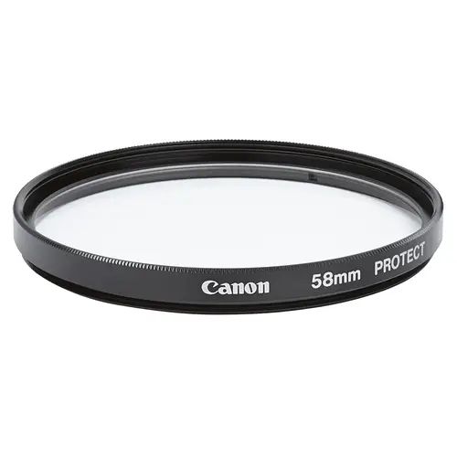 Canon 58 mm Regularfilter Klarglas-Schutzfilter