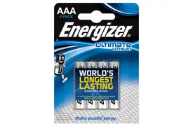 Energizer Lithium Micro (AAA/LR03) 4er Ultimate Batterie