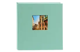 Goldbuch Bella Vista 25x25 cm aqua, 60 weiße Seiten, Buchalbum